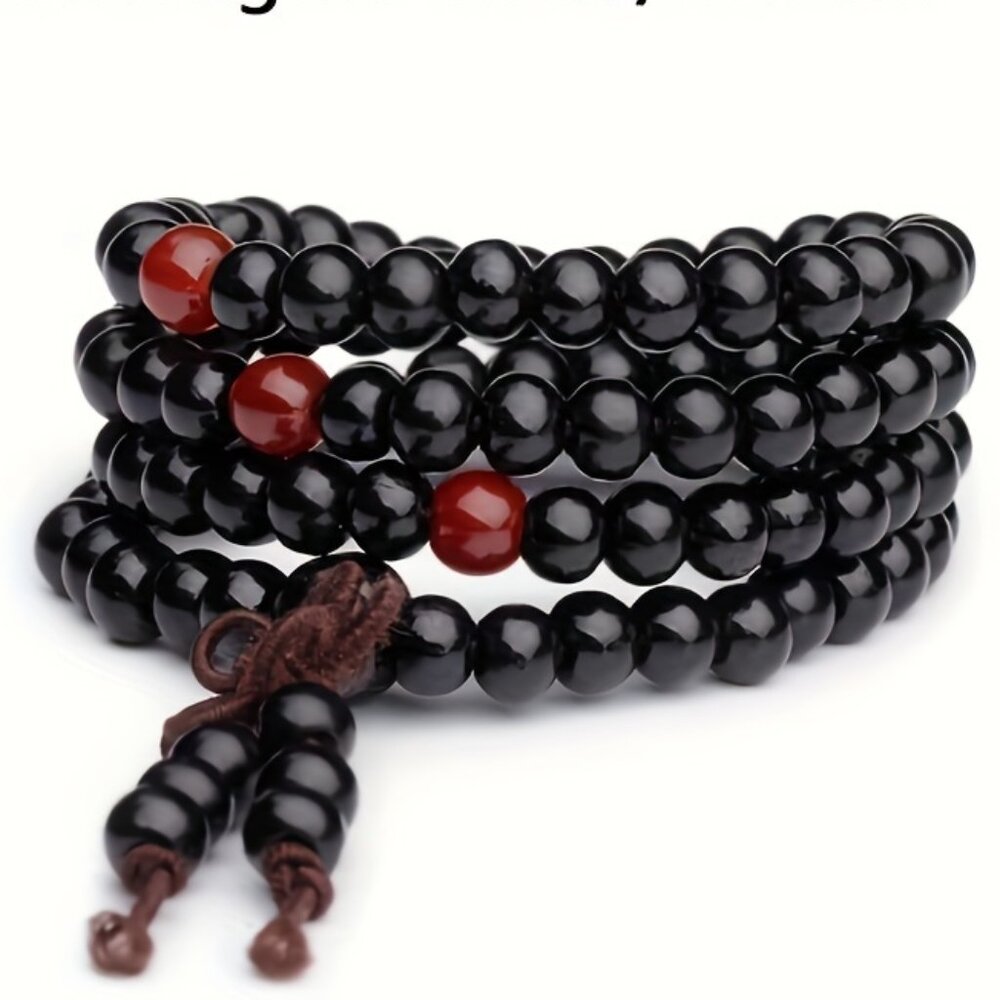 Vintage Style Resin Mosaic Multi-Color Beads Bracelet